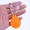 Plastic Magnifying Glass Handheld Magnifier 10X Portable Foldable Keychain Magnifying Glass Microscope Reading Newspaper ► Photo 3/6