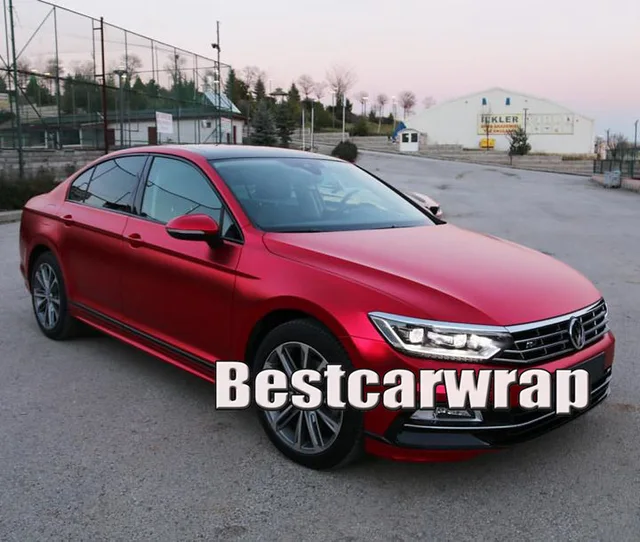 Красный хром авто