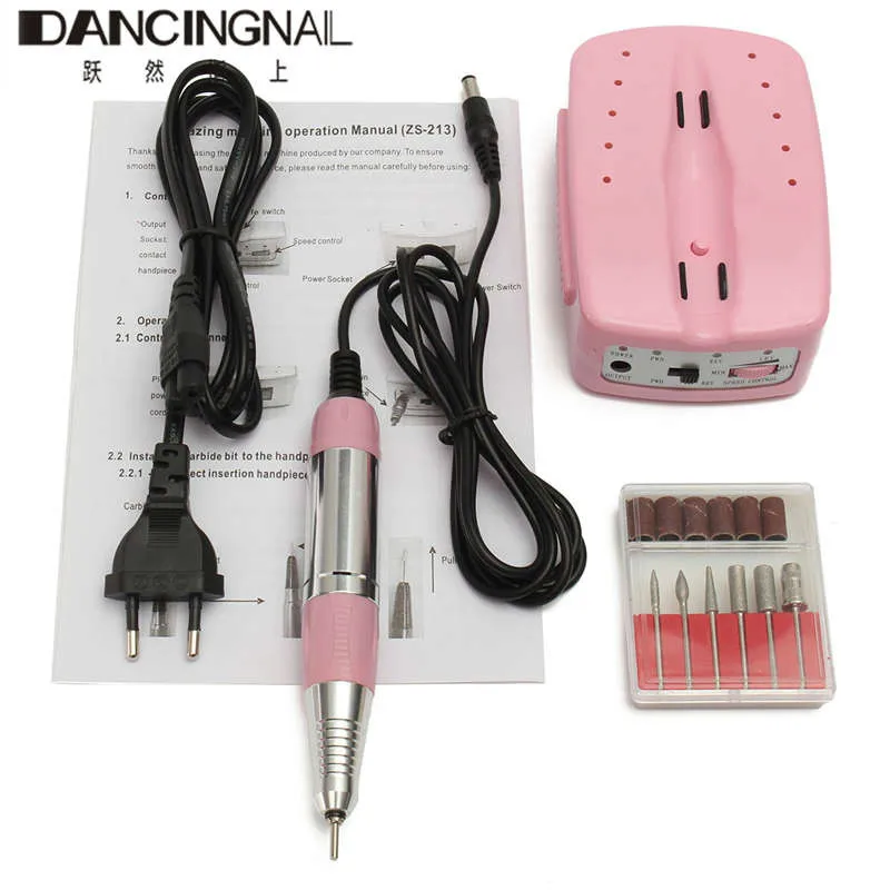 

Pro Mini Electric Nail Drills Nails Art Manicure Drill File Machine Sanding Bit Manicure Tool Set High Quality