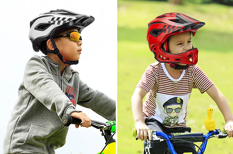 ROCKBROS 2 в 1 мотоциклетный шлем с полным покрытием детские шлемы EPS параллельный автомобиль Мотокросс Мото шлем детские спортивные защитные шляпы