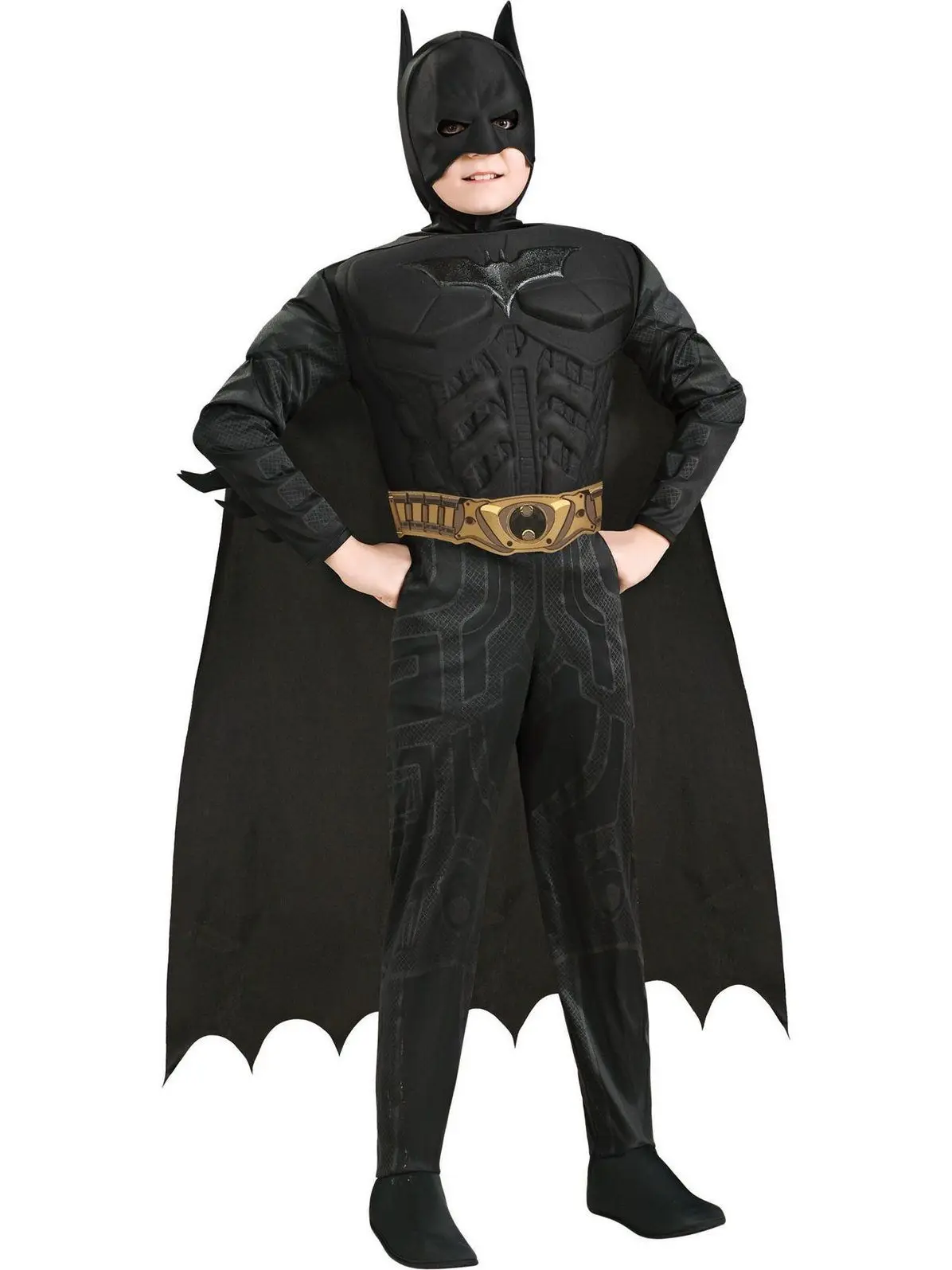 Бэтмен Темный рыцарь Делюкс со сформированными грудными мышцами Детский костюм