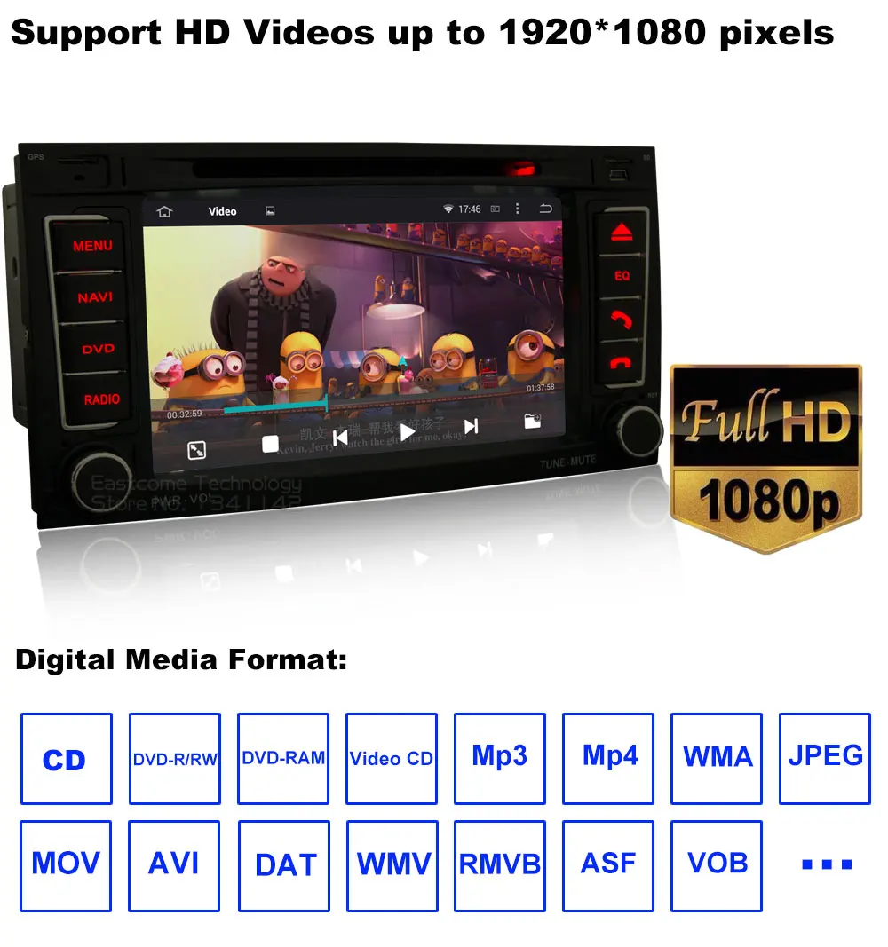 Discount Octa Core 8 Core Android 6.0 Car DVD For VW TOUAREG 2004-2011 VW T5 Multivan VW Transporter 2004 to 2009 with Backup Camera 20