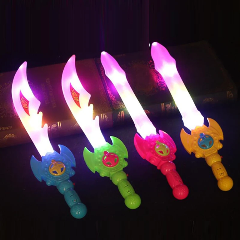 Glow Party Supplies Led Party Laser Sword Children's Outdoors Luminous Lightsaber Toys Boy Gril Flashing Gift Christmas Toys (5)