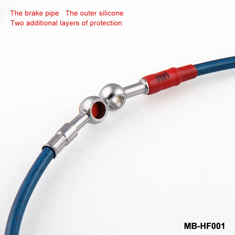 

Motorcycle 90cm Dirt Bike Braided Steel Brake line Clutch Oil Hose Tube For YAMAHA YZ YZF WR 125 250 426 Street Bikes