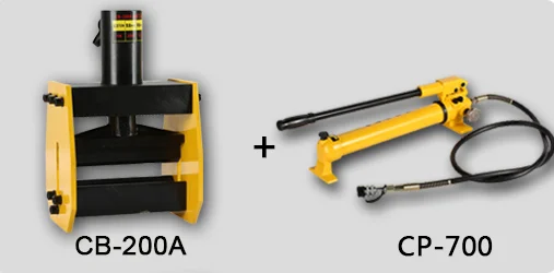25 тонн CB200A руководство Сплит Гидравлический гибка металла машины ручной гидравлический насос подходит для угол изгиба металлическая