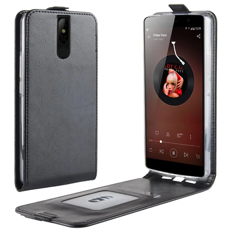 

For Leagoo Power 5 Case Cover Original Leather Case Protective Shell Funda For Leagoo Power5 Flip Cases