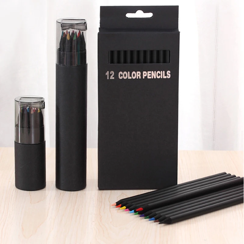 MEIKENG 12Pcs/Box Korea Cute Stationery Color Pencil Wooden Painting