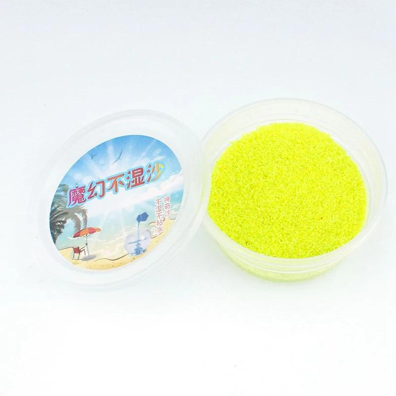 45G DIY Not Wet Magic Sand Non-Toxic Handmade Toys Children Education Toys Novelty Color Magic Space Sand Funny Boys Girls Toys