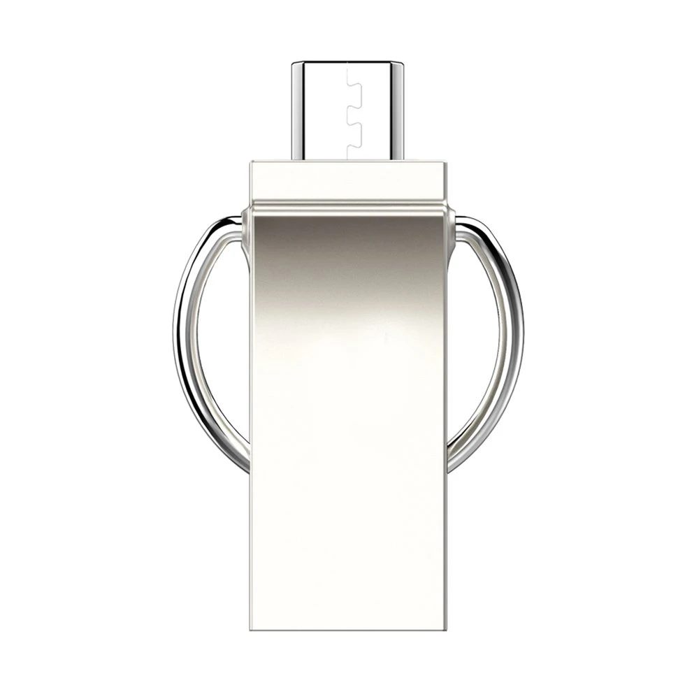 

10PCS Phone Computer Dual Purpose U-Disk USB 3.0 Flash Drive Portable Metal Memory Stick Flash Disk For Android 16GB