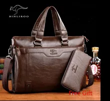 Brand Genuine Leather Men’s Messenger Bag Business Men Shoulder Crossbody Bags Handbag Of Famous Design Bolsas Briefcase