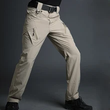 IX9 новые мужские Открытый быстрое высыхание ветрозащитный Водонепроницаемость восхождение брюки-карго Мотобрюки походы кемпинг Походные кальсоны