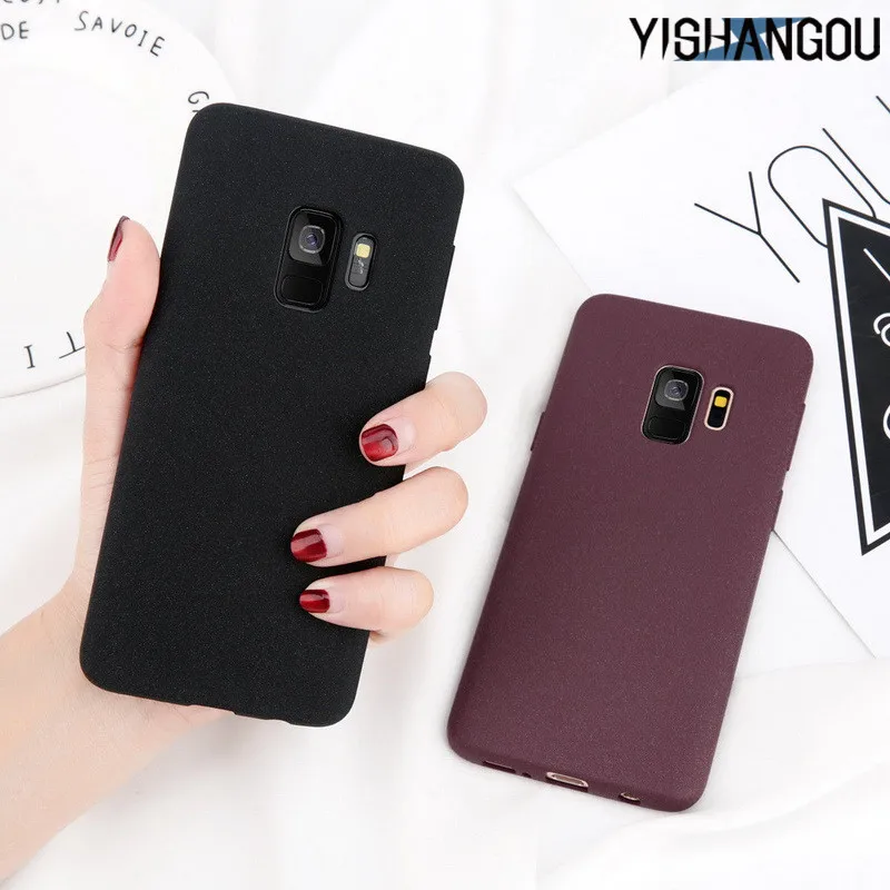 

Fashion Matte Anti-skid Soft Silicon Shockproof Case For Samsung Note 10 9 S10 S9 S8 Plus For iPhone 11 Pro Max 2019 XR XS MAX X