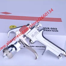 Гравировальный JGX-502 из нержавеющей стали Профессиональный Краскораспылитель гравитационная подача 1,1 мм 1,4 мм 1,7 мм с чашкой 400 мл