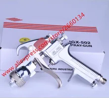 Stainless steel Engraving marks JGX-502 Professional Painting Spray Gun Gravity Feed 11mm 14mm 17mm with 400ml cup : image Stainless steel Engraving marks JGX-502 Professional Painting Spray Gun Gravity Feed 11mm 14mm 17mm with 400ml cup