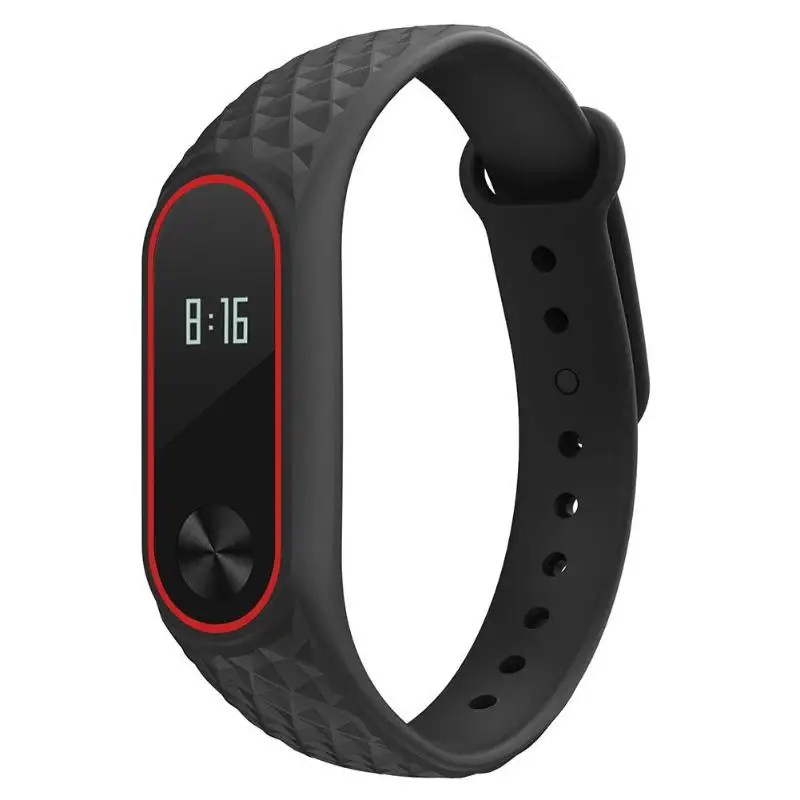 Ремешок ALLOYSEED для Xiaomi Mi Band 2 мягкий силиконовый сменный Браслет из ТПУ mi band
