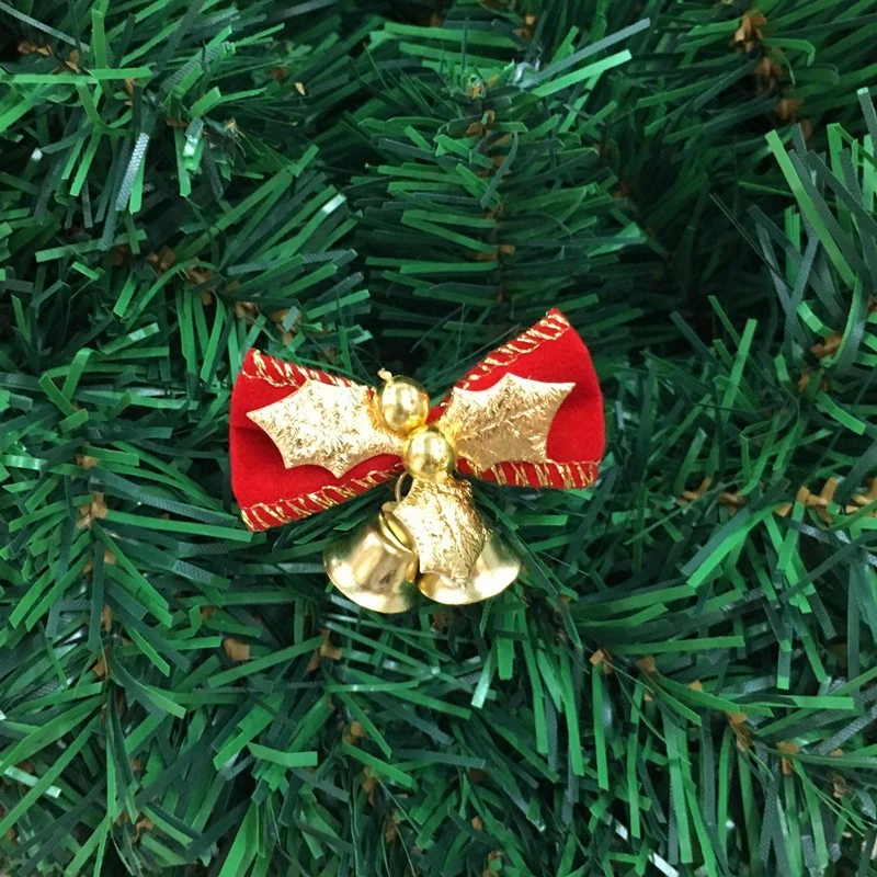 

1Pc Mini Christmas Bow Jingle Bells High Quality Christmas Craft Bells Hanging Ornaments for Home Christmas Tree Decoration