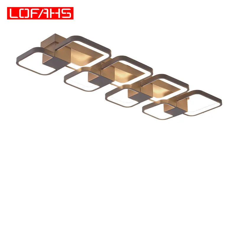 

LOFAHS Modern LED ceiling light new design aluminum strip ceiling lamp for corridor Aisle balcony bed room luster pj-107