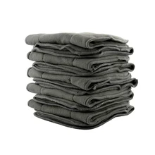 10 шт./5 шт./лот многоразовые угольно-Бамбуковые Вставки Детские Тканевые пеленки коврики пеленки вставки пеленальные вкладыши 4 слоя каждая вставка