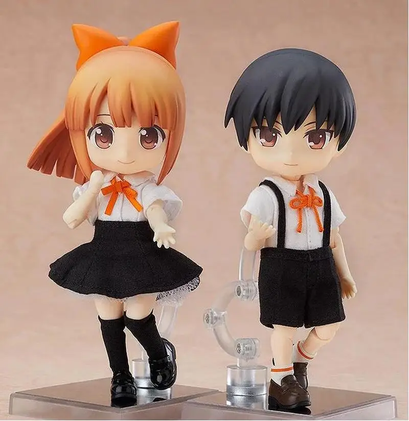 

Japan GSC Nendoroid Child Doll Emily & Ryo Joint Movable Action Figure Collectible Model Toy Birthday Gift