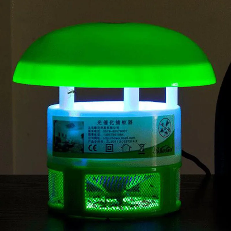 Electric LED Photocatalyst Mosquito Repellent Lamp Anti Pest Bug