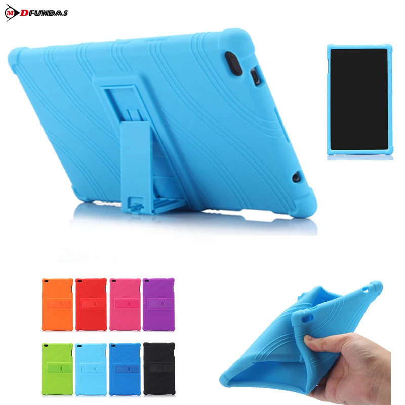 

MDFUNDAS TPU Shockproof Durable Cover For Lenovo Tab 4 8 Case TB-8504F TB-8504N Tablet Shell With Stand For Lenovo Tab4 8