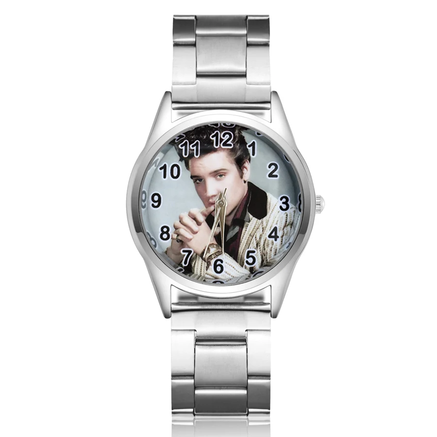 Милые детские часы в стиле милых мультфильмов Elvis женские студенческие для