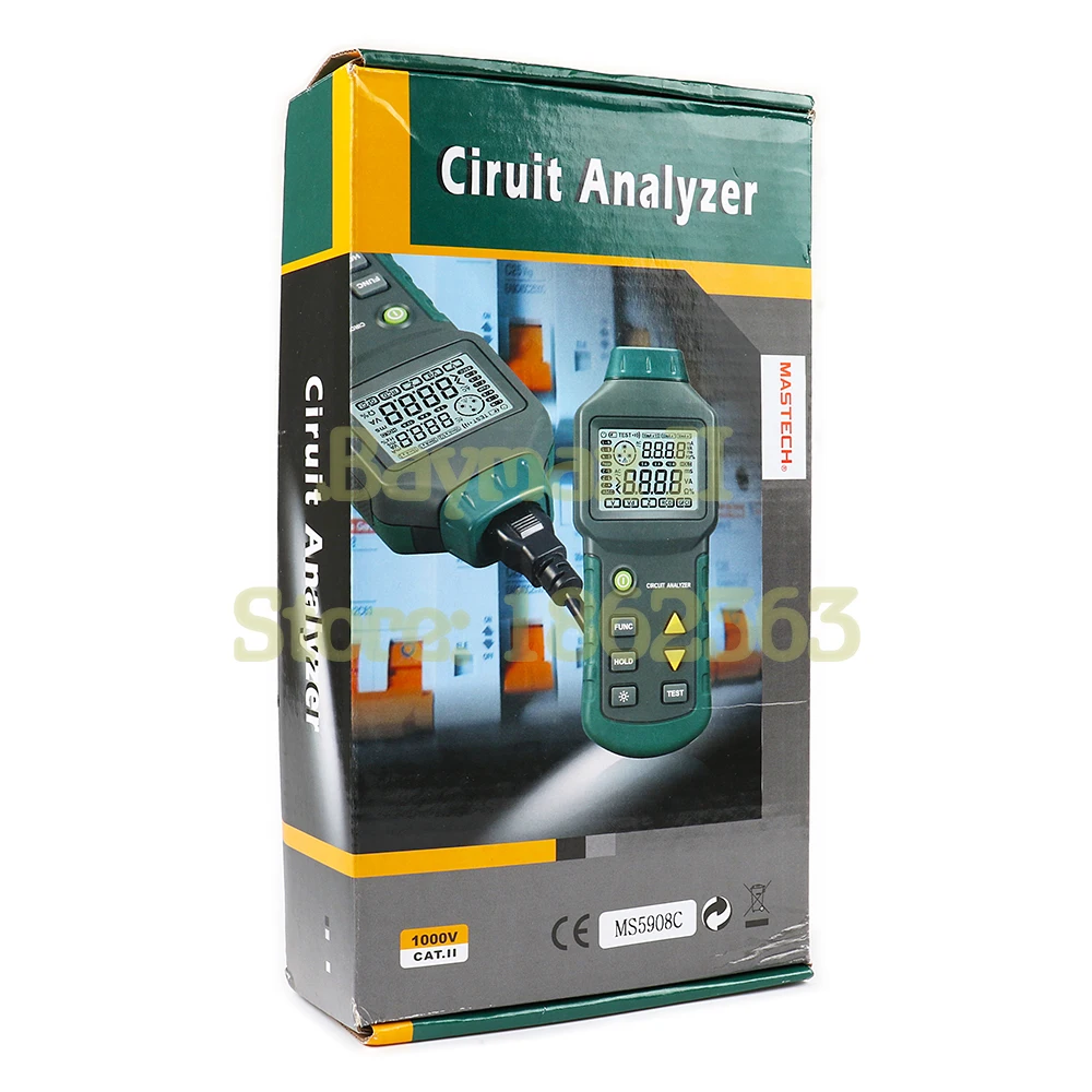 MS5908C-Ture RMS Circuit Analyzer Tester 