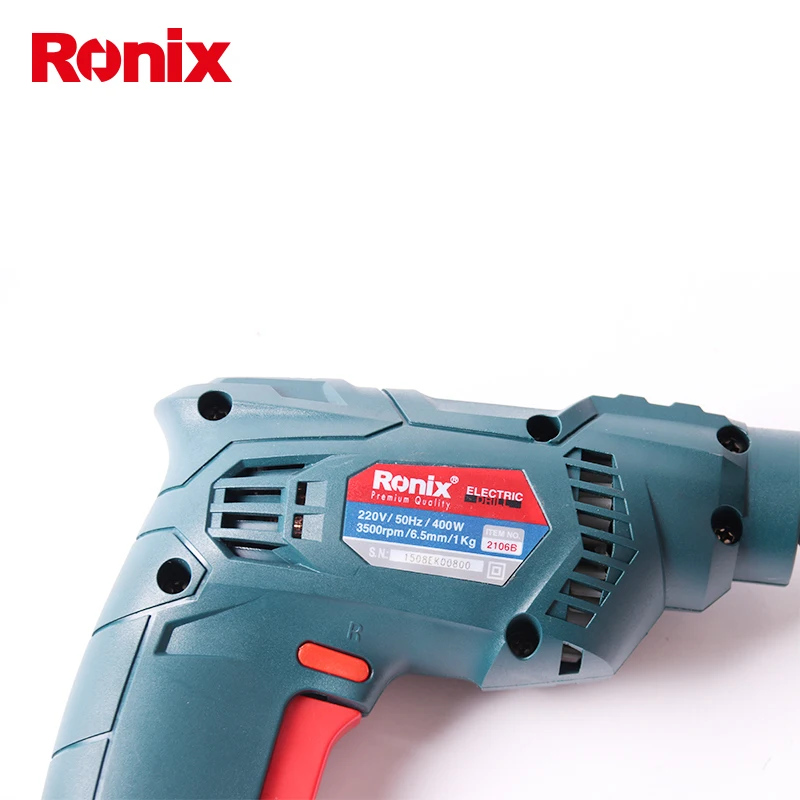 Ronix Высокое качество 6 5 мм электрическая дрель машина Электрический инструмент
