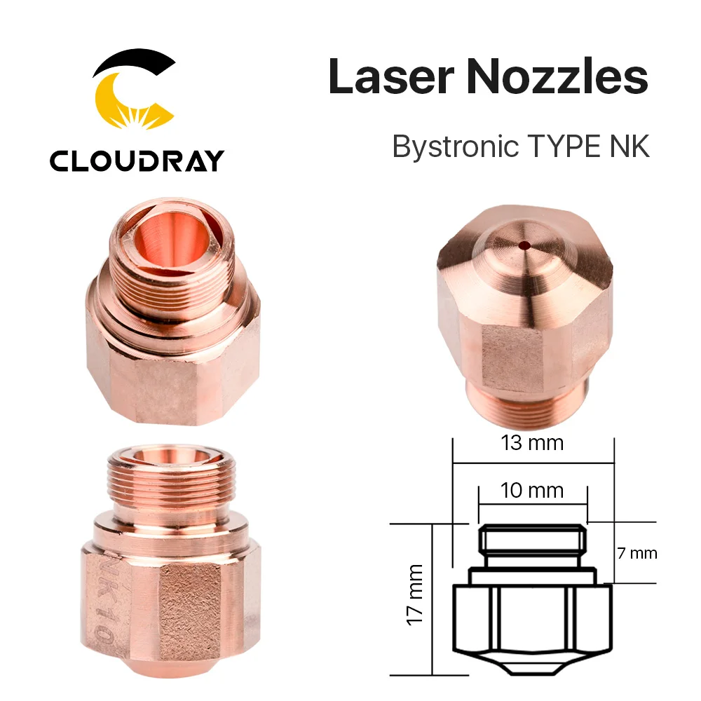 

Cloudray D Type NK Series Nozzle for Fiber Laser Cutting Head