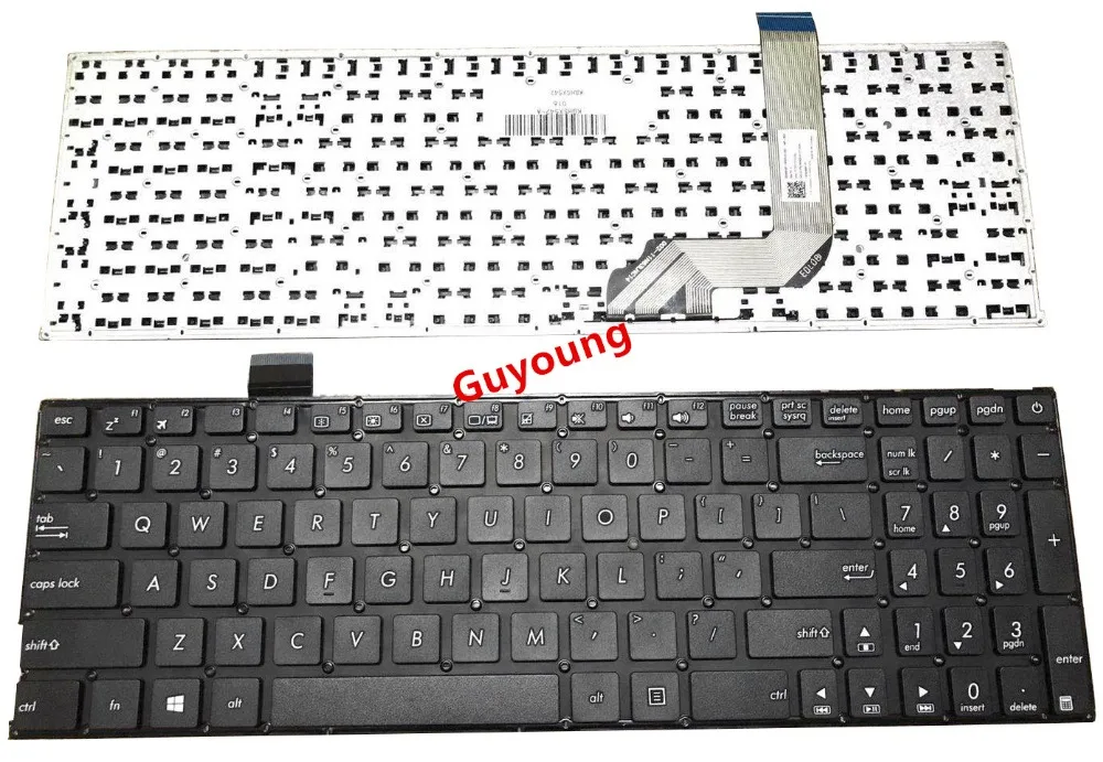 Клавиатура с английской раскладкой для ноутбука ASUS VivoBook X542BA X542B X542U X542UR X542UQR X542UN