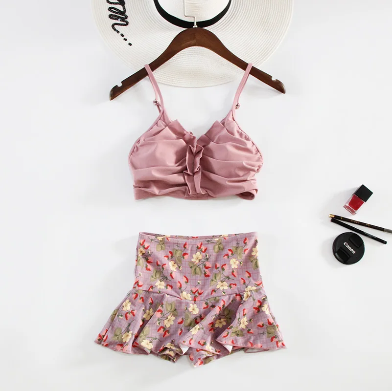 Maillot De Bain купальник темперамент Печать комфорт грудь личности Тип Разделение