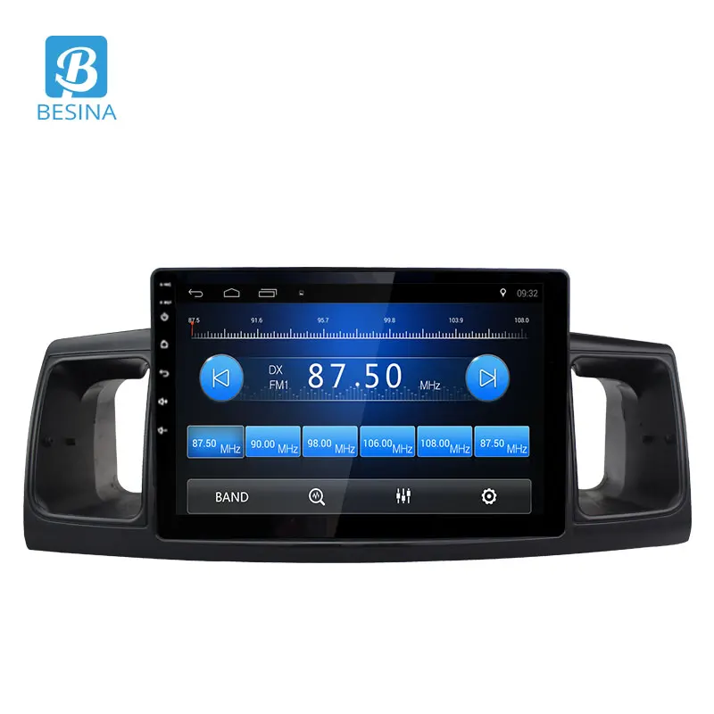 Автомагнитола Besina 9 дюймов Android 0 2 ГБ + 32 для TOYOTA Corolla EX E120 2007|Мультимедиаплеер авто|