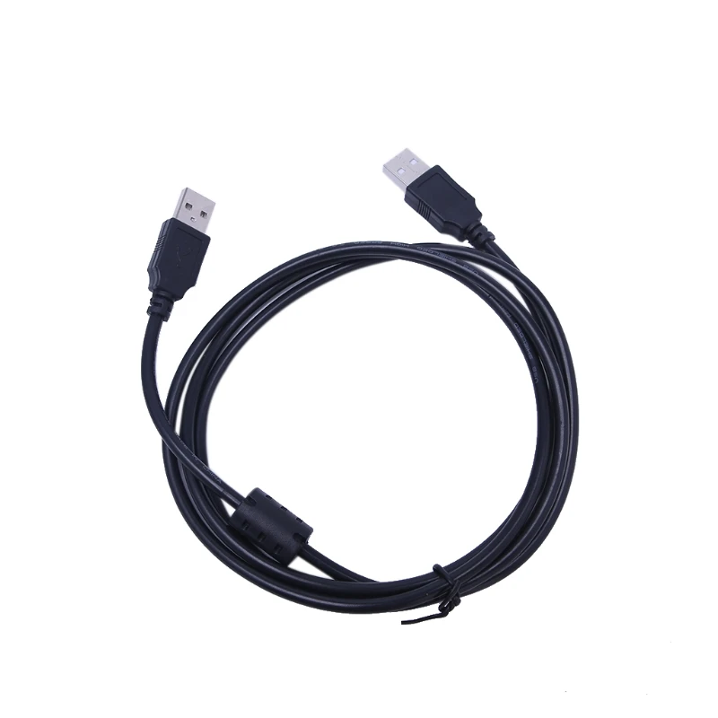 Computer Cables 1.5M USB 2.0 Type A Male to Male Cable M-M Extension Cord with Magnetic Ring Cable Length: 1.5m
