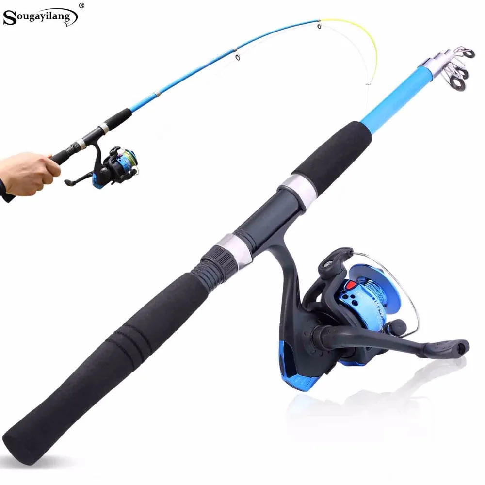 

Sougayilang Ice Fishing Rod and Reel Set Mini Children Carbon Fiber Rod with Spinning Reel Ice Fishing Rod Combo Rods Kit peche