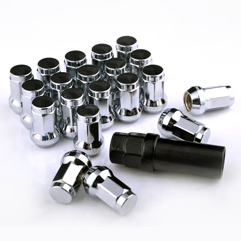 JDM 20 Piece Tuner Wheel Lock Kit 12x1.5 Locking Acorn Style Lug Nuts