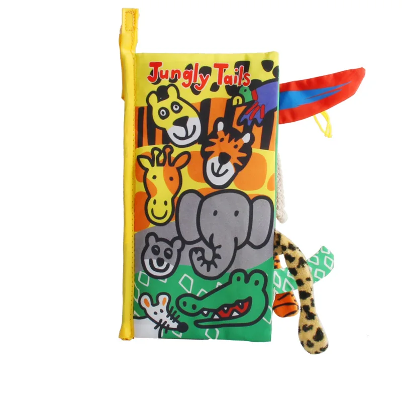 Cloth book series Large baby cloth foreign trade early education English self-adhesive three-dimensional | Игрушки и хобби