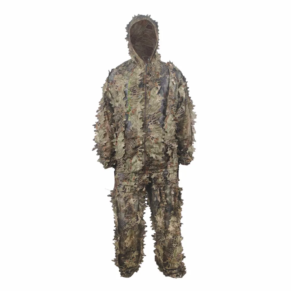 VILEAD 7 Colors Camouflage Suit Hunting Ghillie Suit Tactical Ghillie