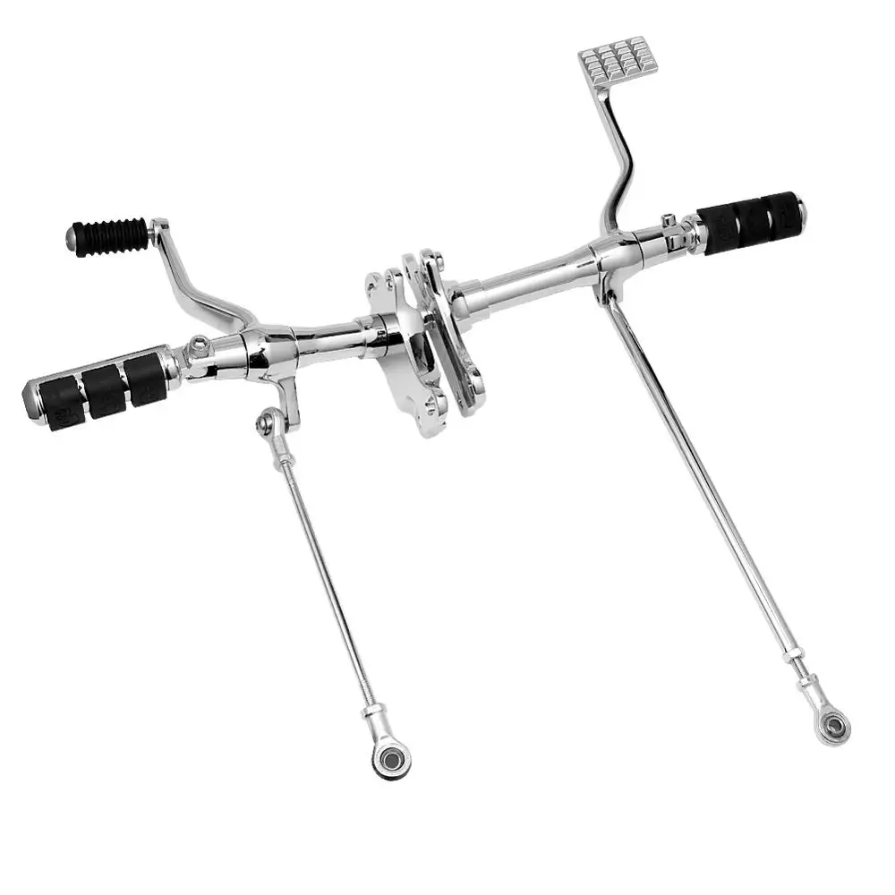 Подножки рычаги сцепления пригодный для Harley Sportster XL883 1200 1991-2003 сорок восемь подставка для ног лежит вперед управления