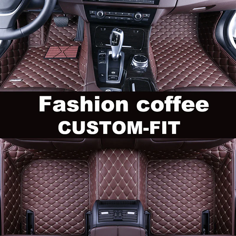 

Car floor mat fit Left or right hand drive fit Ford Focus Escort Mondeo Fiesta S-max Raptor Cobra Ecosport Kuga 5D car-styling