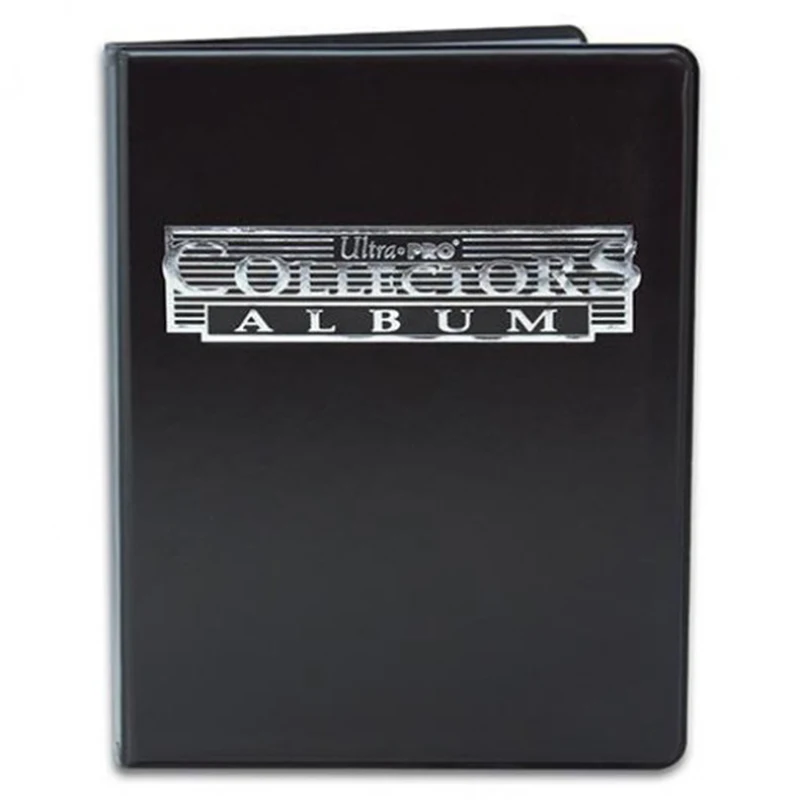 Альбом для коллекционеров Ultra Pro Cards, 10 страниц, 9 карманов/90 карт, альбом для настольной игры, торговая игра - Цвет: Black Color