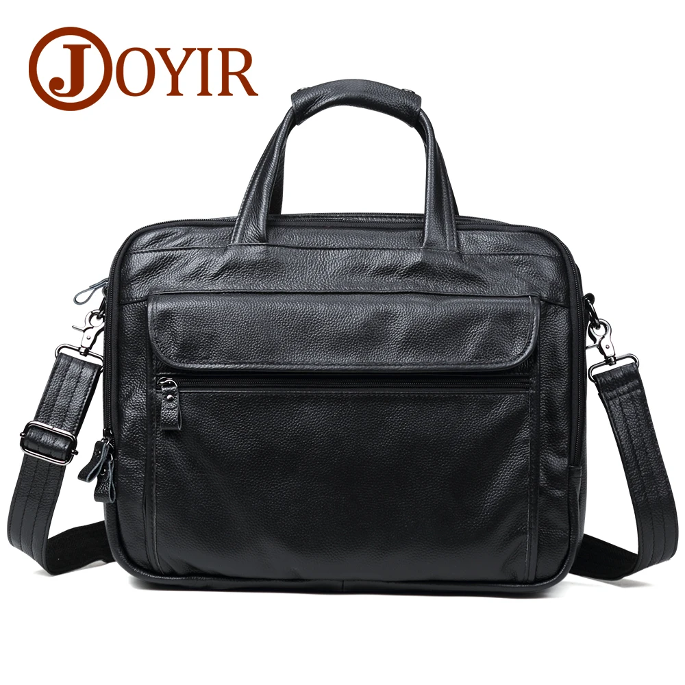 

Men Bag Genuine Leather Messenger Bag Briefcase Men's Laptop Bag Leather Single Handle-top Shoulder Bags for Men Leather Handbag