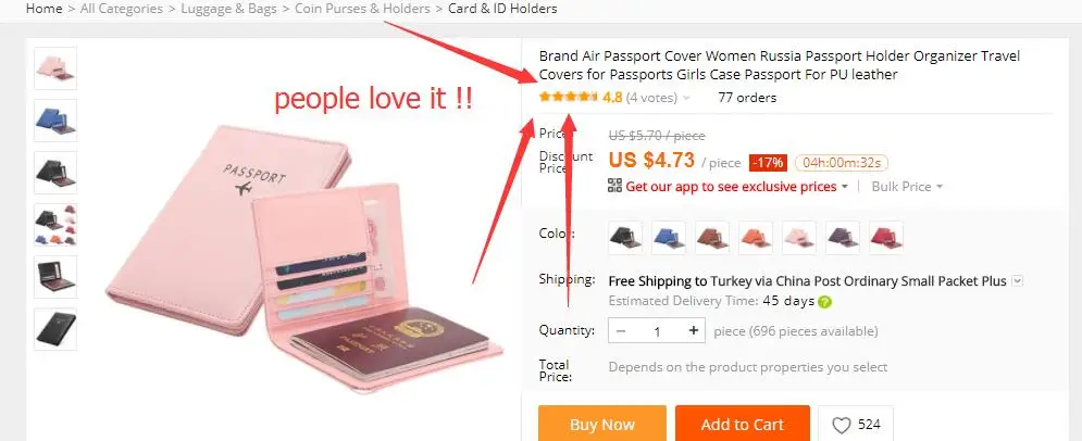 ShapeW Travel Passport ID Card Cover Holder Case Protector Organizer Gift French New