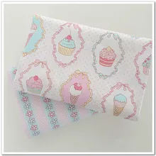 160 см* 50 см мультфильм торт мороженое из хлопчатобумажной ткани для ребёнка постельное белье наволочка Покрывало ручной работы Лоскутная Ткань ткани