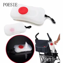 2016 Nueva Caja de Pañuelos Caja de Pañuelos Mojados Al Aire Libre Portable Transparente De Plástico Para Dispensador de Toallitas De Bebé de Viaje Caso