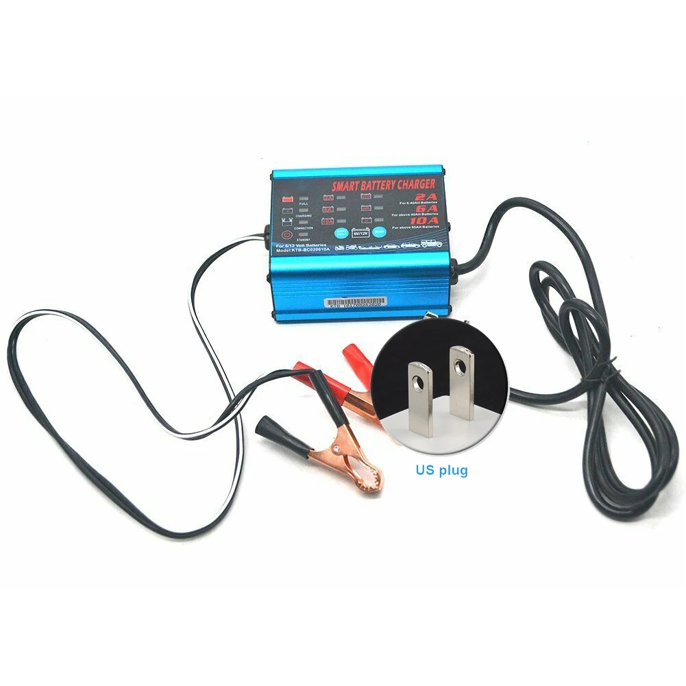 Aluminum 4 Charging Modes Power Intelligent Universal Car Battery