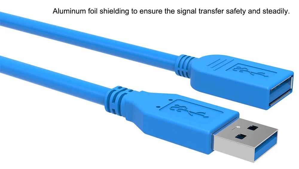 Горячая USB 3,0 папа-мама удлинитель USB3.0 Синхронизация данных быстрая скорость шнур разъем для телефона жесткий диск Ноутбук Настольный компьютер, принтер