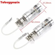 2 xHigh Potenza 1000lms H3 PK22S HA CONDOTTO LA Luce Auto LG Circuito Integrato 100 w LED Super Bright White Nebbia lampada DRL Auto luce Corrente di giorno Corsa e Jogging Lampada Lampadina