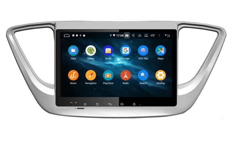 Sale Android 9.0 octa core 4g ram 64g rom car dvd multimedia player for Hyundai Verna Accent Solaris 2017-2019 car radio audio wifi 2