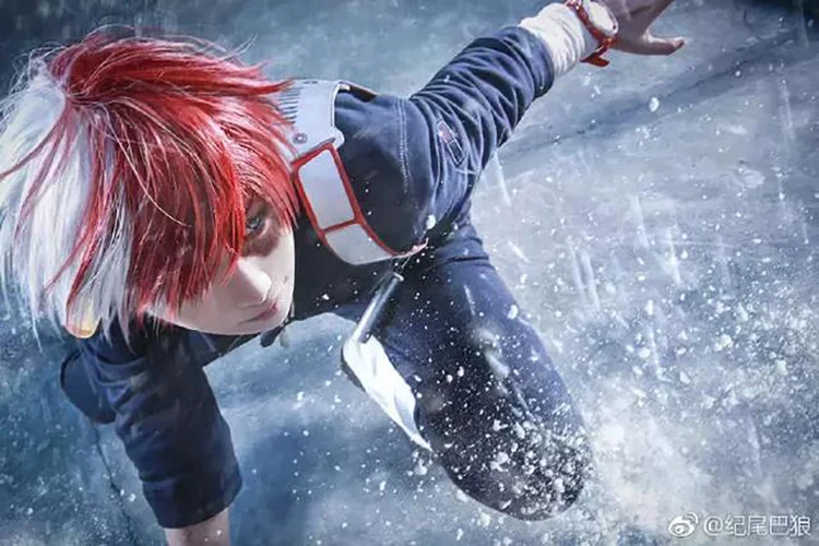 Аниме Boku no Hero Akademia Shouto Todoroki Shoto Косплей Костюм моя геройская Академия костюм на