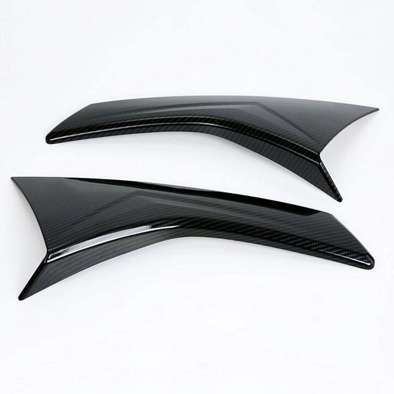 

1 pair Plastic Rear Window Triangle Cover Trim Fits For Subaru XV 2017 2018
